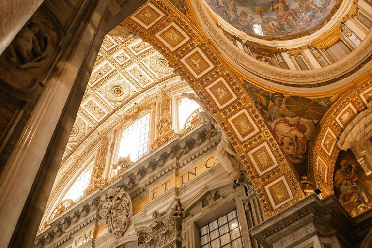 Vatikanstadt: Ticket für die Kuppel des Petersdoms + AudioguideTicket für die Basilika-Kuppel + Audioguide OHNE AUFZUG