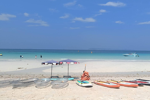 Desde BKK: Excursión a la isla de Pattaya con foto de dron en lancha rápidaExcursión en grupo compartido desdekk