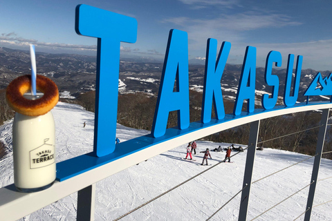 Nagoya: Takasu Snow Park Ski & Snowboard Day Trip Nagoya : Include bus fare & admission to "YUKINOS"
