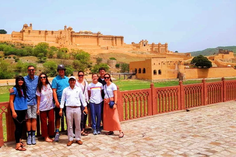 Desde Jaipur: Excursión privada de 4 días a Jaipur y Agra con final en DelhiCoche Sedán Privado