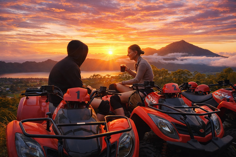 Bali: Mount Batur Sunrise ATV Ride & Rafting Adventure Solo ATV Sunrise & Rafting with Round Trip Transfer