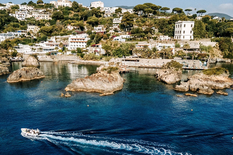 Ischia tour in a Boston Whaler with a skipper and aperitif on board 2-hour tour of Ischia in a Boston Whaler with a skipper and aperitif on board