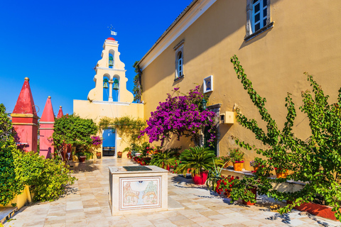 Private Shore Excursion: Corfu's Highlights & Wine Tasting Half-Day Tour with a Tour Guide