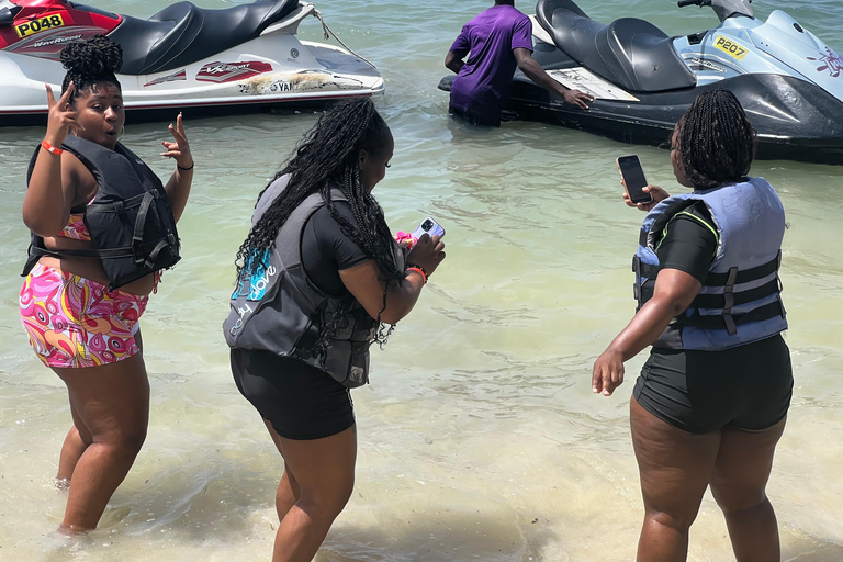 Montego Bay private Jetski, Parasailing & water activities 30 minutes jet ski ride