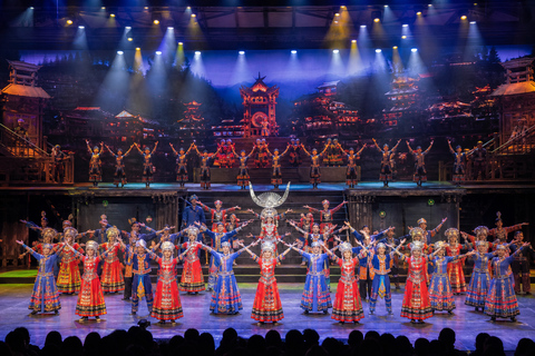 Zhangjiajie: Charming Xiangxi Show Tickets Zone A Ticket & Private Round-Trip Hotel Transfers
