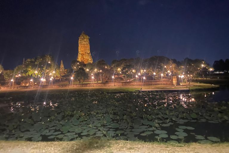 Ayutthaya: Night Heritage Festival River Cruise Incl Dinner