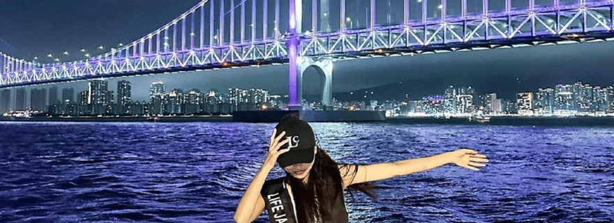 Visite nocturne privée de Busan - Lumières de la ville et gastronomie (jusqu'à 7 personnes)