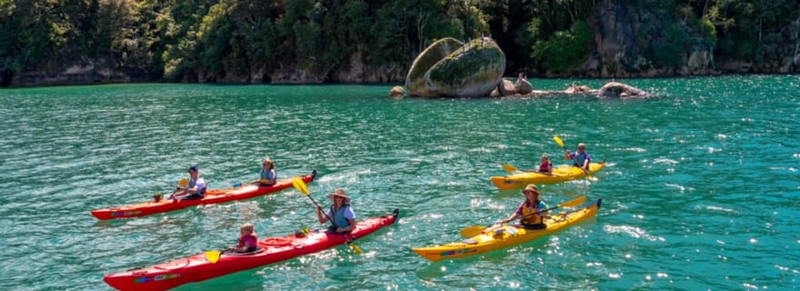 Nelson : kayak à Abel Tasman et Great Taste Trail à vélo
