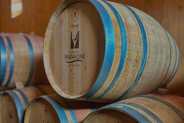 Pila-Canale: Besuch des Weinkellers und Weinprobe der Domaine de Pratavone