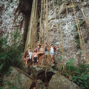 Mang Den: 1 Day Jungle Trek K50 Waterfall & Hang En Cave Mang Den: 1 Day Jungle Trek K50 Waterfall & Hang En Cave
