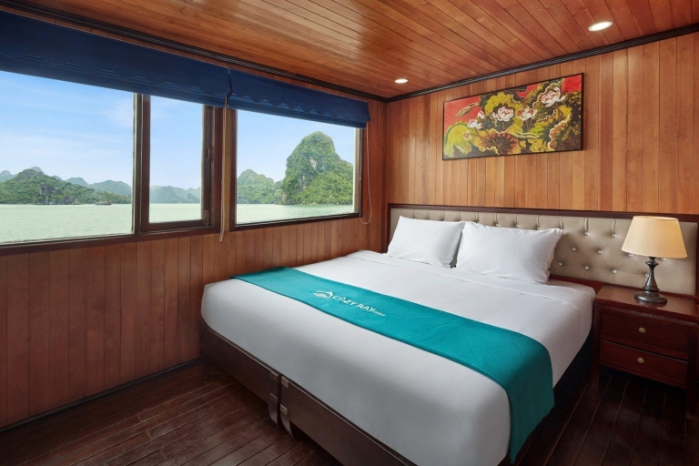 Hanoi: 2D1N Cozy Halong Bay Cruise Small Group Tour Standard Room