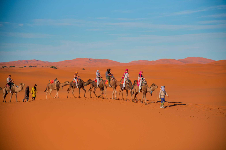 From Marrakech: 3-Days Merzouga Sahara Desert & Luxury Camp Merzouga Sahara Desert Tour with Private Luxury Tent