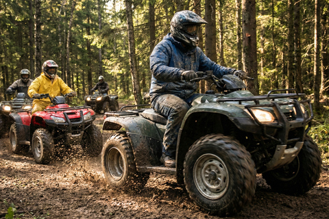 Krakow: Zakopane Quads, Bonfire Dining & Hot Springs Escape Zakopane Quads, Bonfire & Hot Springs — With Hotel Pickup