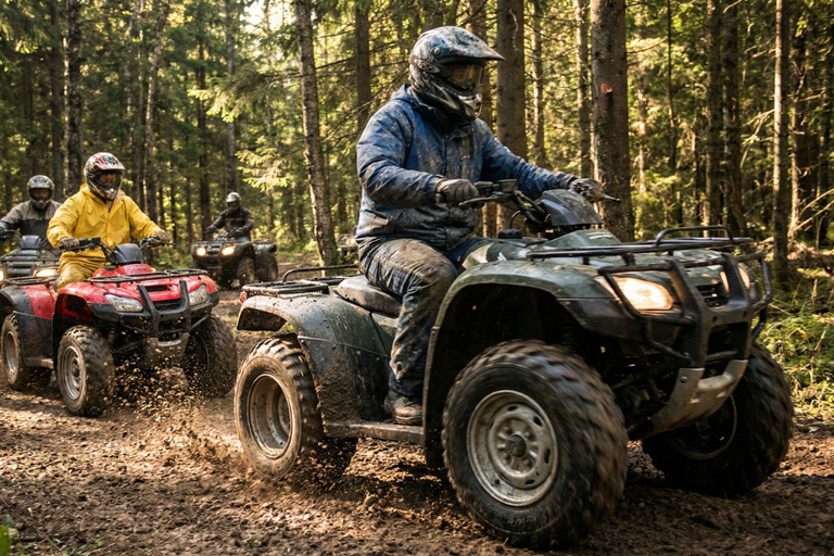 Krakow: Zakopane Quads, Bonfire Dining & Hot Springs Escape Zakopane Quads, Bonfire & Hot Springs — With Hotel Pickup