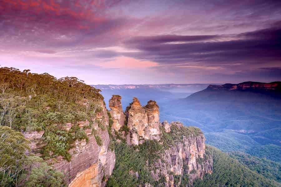 Blue Mountains: Sonnenuntergang, Wasserfälle, Wildtiere (ab Sydney). Foto: GetYourGuide Blue Mountains: Sonnenuntergang, Wasserfälle, Wildtiere (ab Sydney). Foto: GetYourGuide