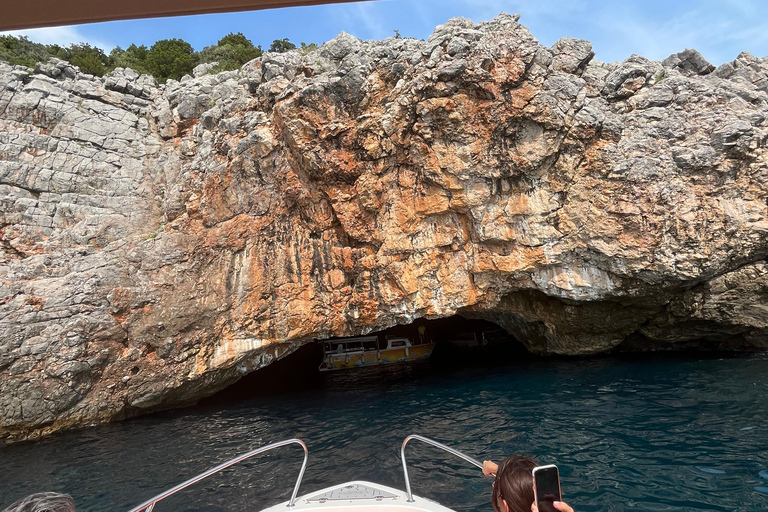 Kotor: Tour durch die Blaue Höhle und den Golf mit dem Schnellboot