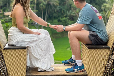 Ubud: Private Half-Day Tour Rice Terrace, Temple & Waterfall Private Ubud Half-Day Tour (Without Entrance Ticket)
