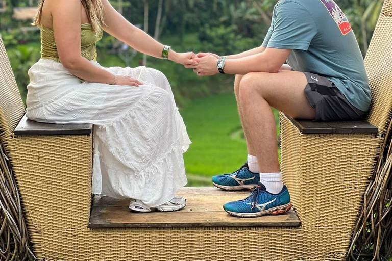 Ubud: Private Half-Day Tour Rice Terrace, Temple & Waterfall Private Ubud Half-Day Tour (Without Entrance Ticket)