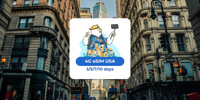 USA, eSIM Mobile Data Plan - 3/5/7/10 days - Housity