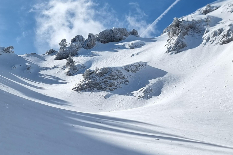 Mount Tomorri summit,hiking on the Holy Mountain
