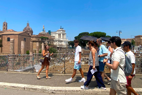 Rome: Colosseum Underground, Arena, Forum, and Hill Tour Spanish Tour