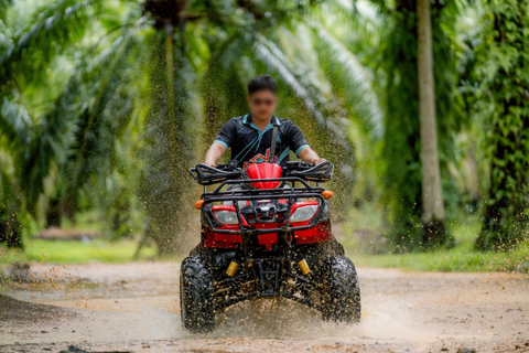 Krabi: ATV Ride, Kayak, crystal clear Tour with Pickup Atv 1 our with kayaking shill out