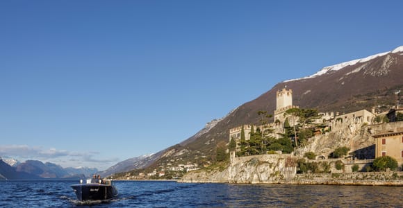 Malcesine:Venetian-style boat tour of northern Lake Garda