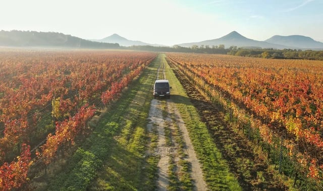 From Veszprém: Balaton Half-Circle Tour with Ferry Ride