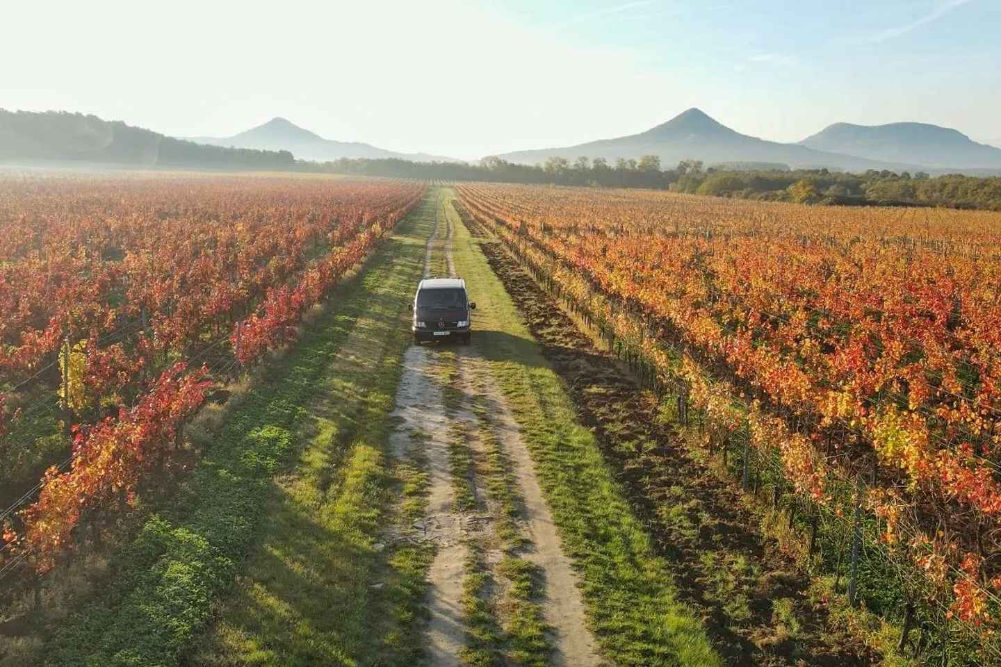 From Veszprém: Balaton Half-Circle Tour with Ferry Ride