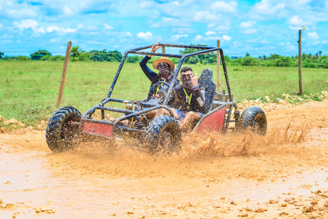 Punta Cana: Buggy with Transportation and Cenote &amp; Macao Beach