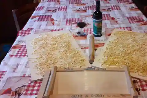 Greve in Chianti: Cooking Class with Chianti Wine Tasting
