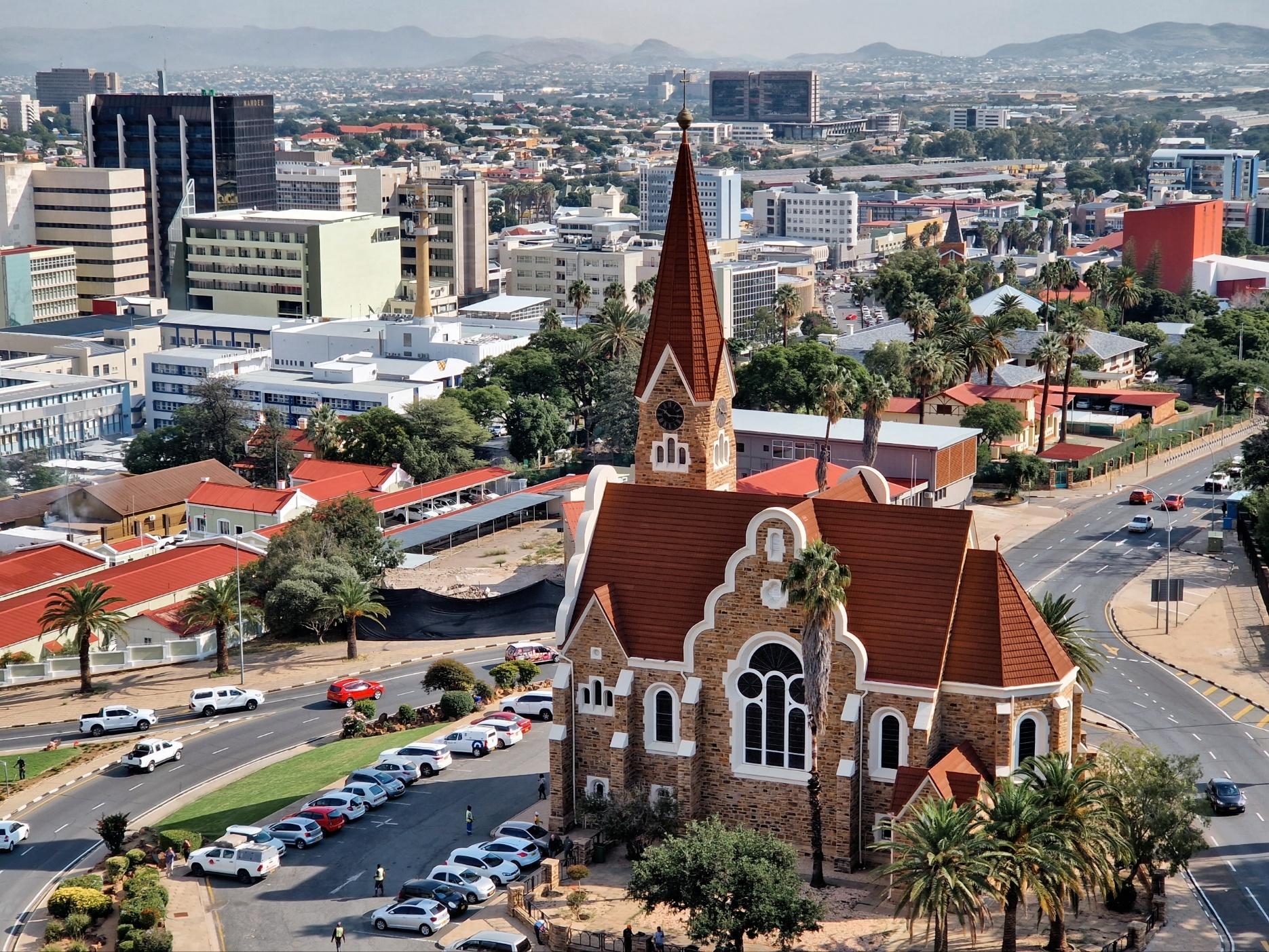 Stadtrundfahrt in Windhoek Namibia