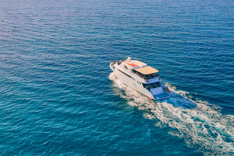 Polis: Paphos & Blue Lagoon Boat Cruise with Waterslide