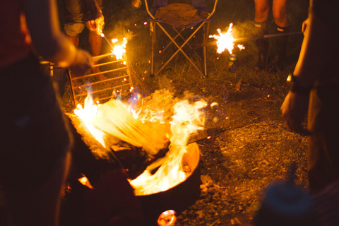 Banff: REMOTE Campfire Experience with Evening Walk - 2hrs