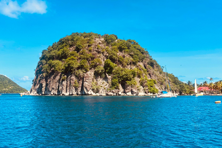 Deshaies: Boat trip to Les Saintes, with a swim and snorkel visit Deshaies: Boat trip to Les Saintes, swimming & snorkeling