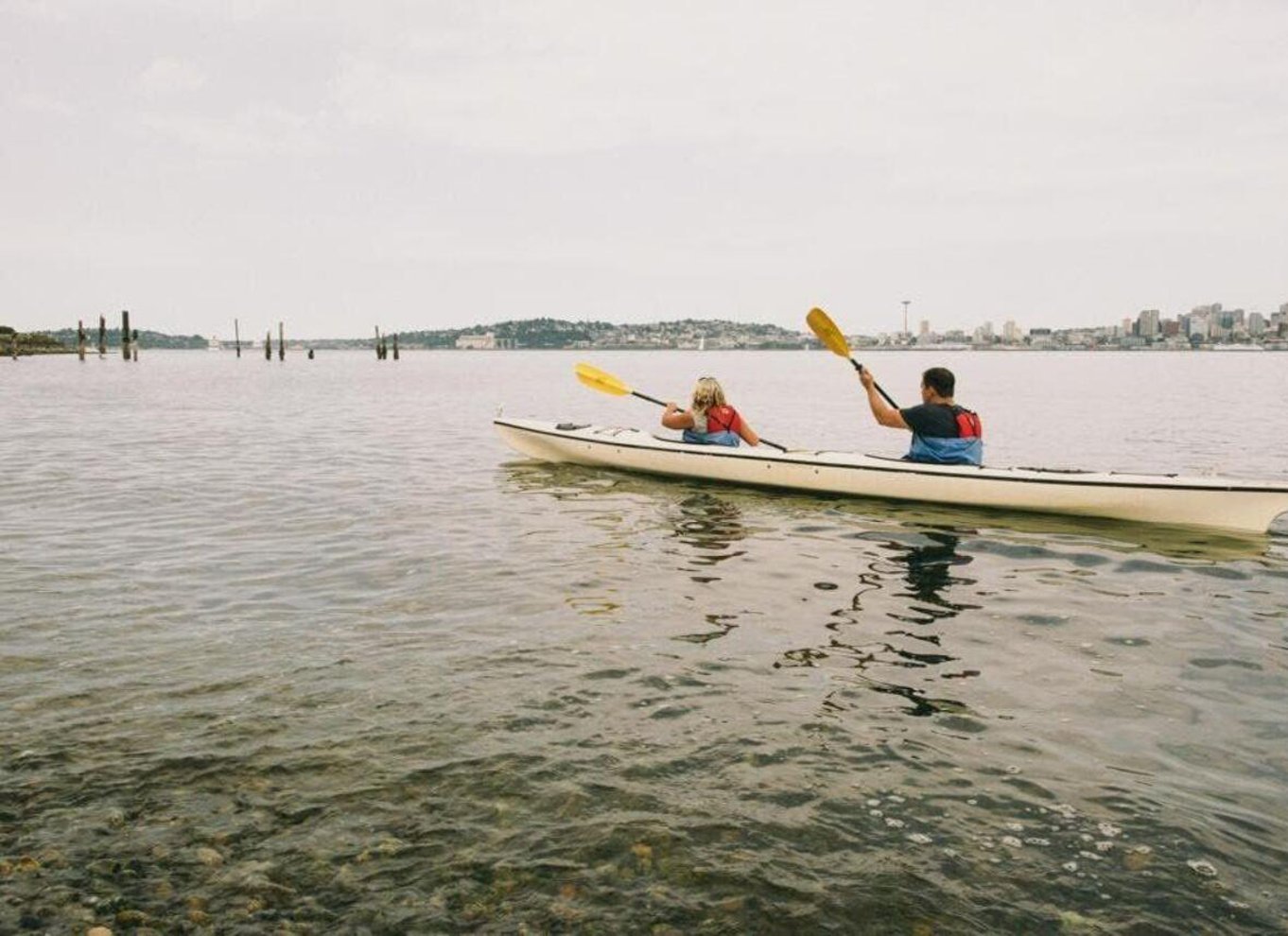 Seattle: Alki Lighthouse tur i havkajak