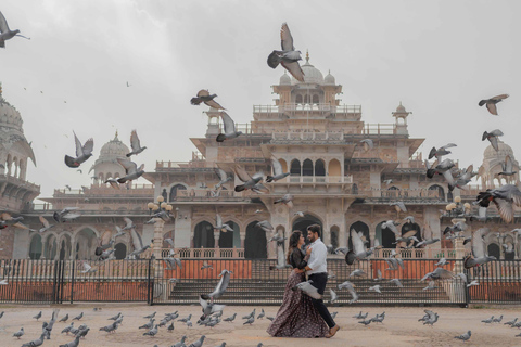 Vanuit New Delhi: 2 Daagse Hoogtepunten Jaipur Stadstour met GidsStadstour Jaipur vanuit Delhi met chauffeur