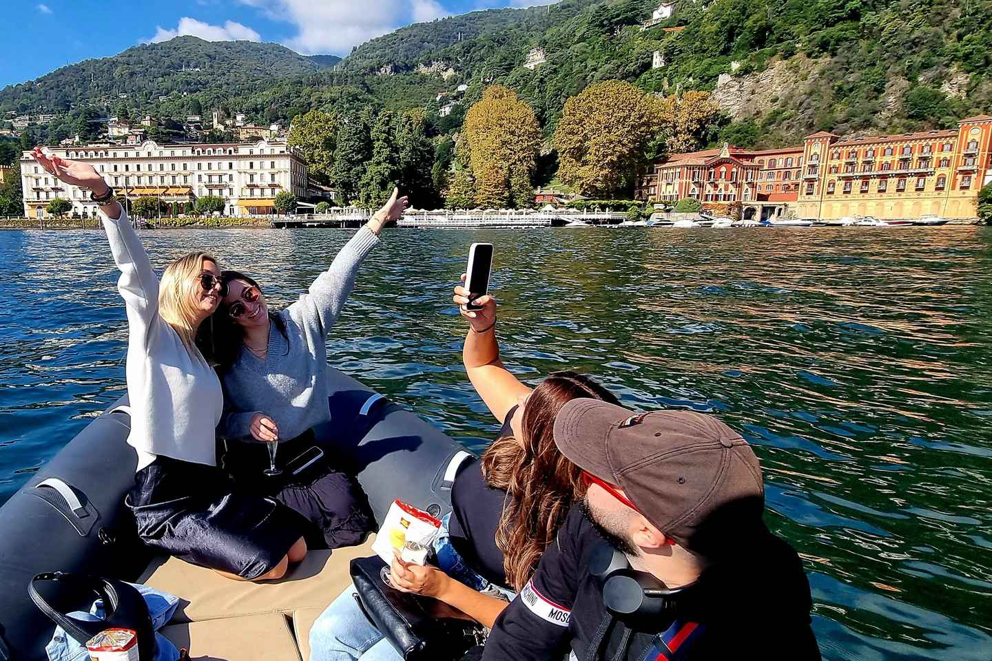 Bátasigling um Como-vatn með Prosecco Aperitif