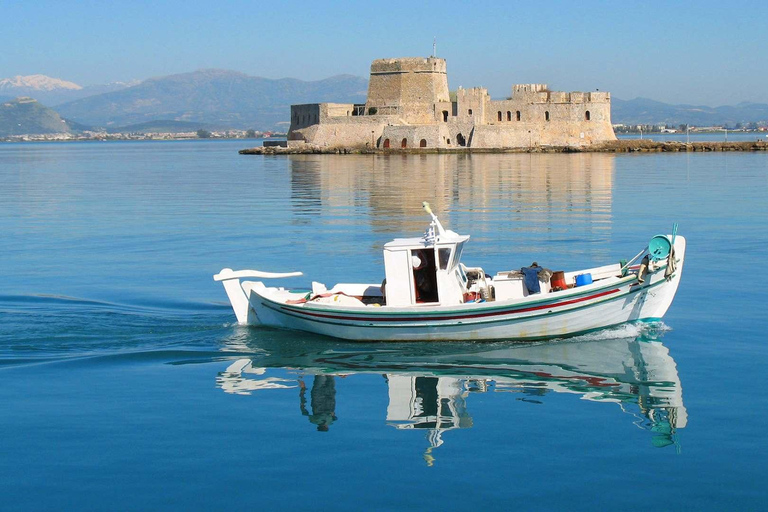 Groot theater, Nafplio Snorkelen bij oude verzonken stadGroot theater, Nafplio- Snorkelen bij oude verzonken stad