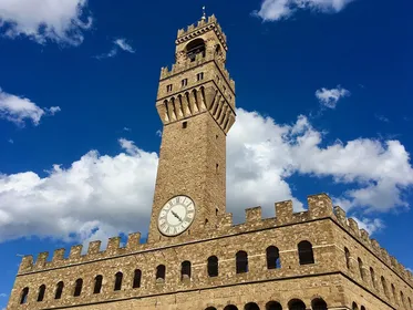 Palazzo Vecchio Geheimgänge Tour & Mittagessen oder "Gelato"
