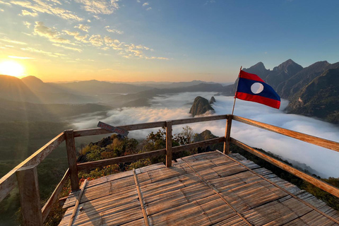 Luang Prabang: Nong Khiaw Overnight Camping 2 Days 1 Night