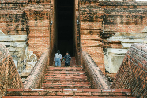 Bangkok: Ayutthaya Temples Day Trip with Sunset Cruise
