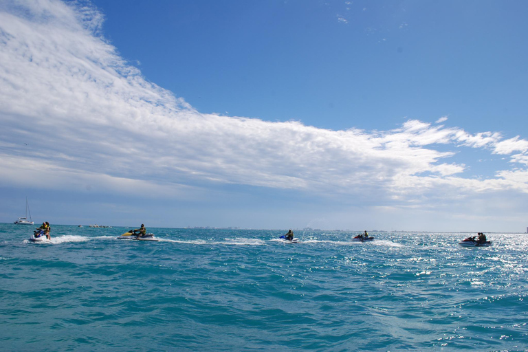 Cancun: Jetski and Snorkel Adventure Shared Jetski per person
