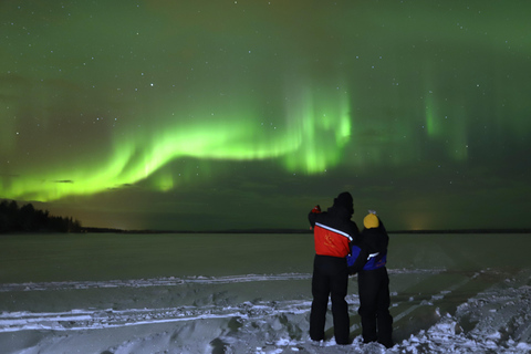 From Rovaniemi: Aurora Borealis Trip in Lapland Lakeside