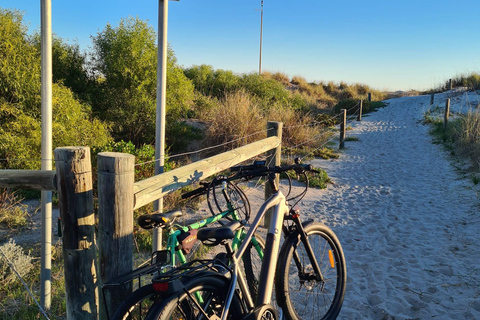 Passeio de bicicleta eléctrica em Fremantle 3 horas