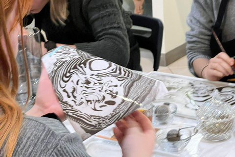 Zagabria: Workshop di pittura ad acqua Suminagashi