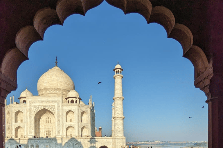 De Jaipur: excursão guiada no mesmo dia pelo Tajmahal