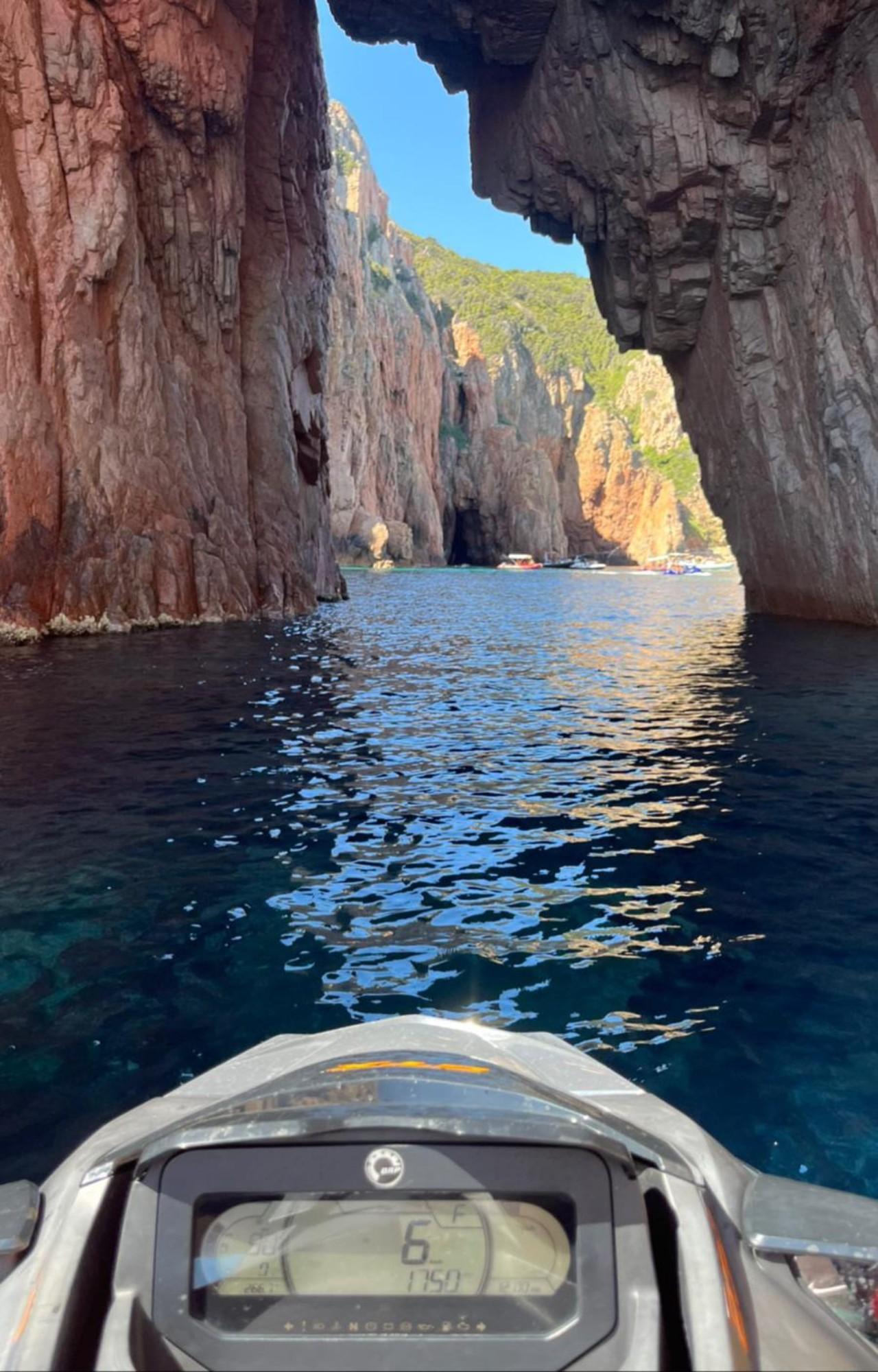 Jet Ski Trip nach Capo Rosso