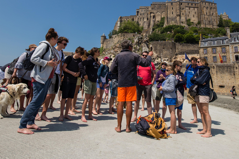 Bay of Mont-Saint-Michel: Short Walk and Discovery of the Quicksand Enjoy the High Tides