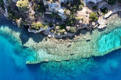 Navega por Turquía: Fethiye Kekova Fethiye Crucero en Goleta de Edad Mixta